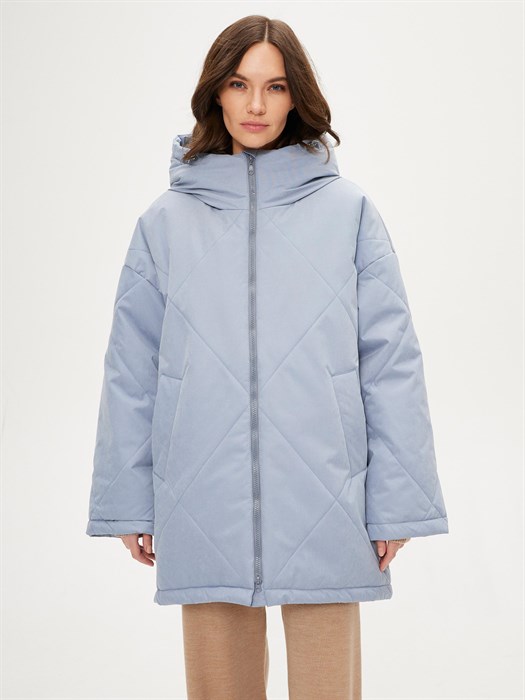 Куртка зимняя утеплённая оверсайз - фото 20400