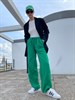 Летние брюки  изумрудно-зелёные - фото 10319