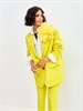 Жакет в стиле дадкор, цвет лимонный - фото 10949