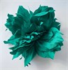 Брошь-цветок изумрудно-зелёный - фото 5016