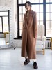 Двубортное пальто цвет классический коричневый - фото 6627