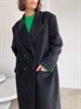 Пальто мужского кроя цвет графитовый - фото 9397
