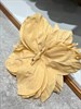 Брошь-цветок золотая - фото 9734